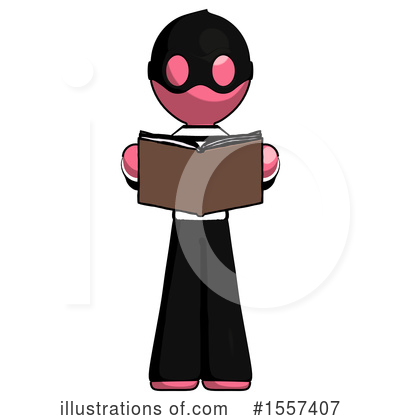 Royalty-Free (RF) Pink Design Mascot Clipart Illustration by Leo Blanchette - Stock Sample #1557407