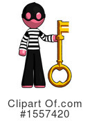 Pink Design Mascot Clipart #1557420 by Leo Blanchette