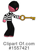 Pink Design Mascot Clipart #1557421 by Leo Blanchette
