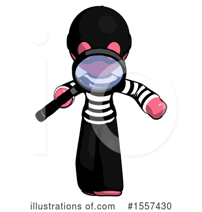 Royalty-Free (RF) Pink Design Mascot Clipart Illustration by Leo Blanchette - Stock Sample #1557430