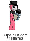 Pink Design Mascot Clipart #1565758 by Leo Blanchette