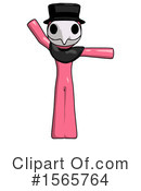 Pink Design Mascot Clipart #1565764 by Leo Blanchette