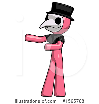 Royalty-Free (RF) Pink Design Mascot Clipart Illustration by Leo Blanchette - Stock Sample #1565768