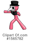 Pink Design Mascot Clipart #1565782 by Leo Blanchette