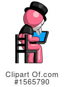Pink Design Mascot Clipart #1565790 by Leo Blanchette