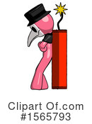 Pink Design Mascot Clipart #1565793 by Leo Blanchette