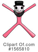 Pink Design Mascot Clipart #1565810 by Leo Blanchette