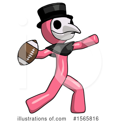 Royalty-Free (RF) Pink Design Mascot Clipart Illustration by Leo Blanchette - Stock Sample #1565816