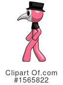 Pink Design Mascot Clipart #1565822 by Leo Blanchette