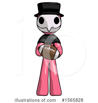 Royalty-Free (RF) Pink Design Mascot Clipart Illustration by Leo Blanchette - Stock Sample #1565828