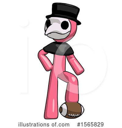 Royalty-Free (RF) Pink Design Mascot Clipart Illustration by Leo Blanchette - Stock Sample #1565829