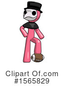 Pink Design Mascot Clipart #1565829 by Leo Blanchette