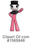 Pink Design Mascot Clipart #1565848 by Leo Blanchette