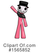 Pink Design Mascot Clipart #1565852 by Leo Blanchette