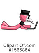 Pink Design Mascot Clipart #1565864 by Leo Blanchette