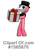 Pink Design Mascot Clipart #1565870 by Leo Blanchette