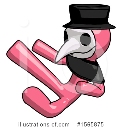 Royalty-Free (RF) Pink Design Mascot Clipart Illustration by Leo Blanchette - Stock Sample #1565875