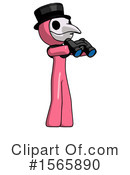 Pink Design Mascot Clipart #1565890 by Leo Blanchette