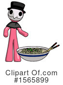 Pink Design Mascot Clipart #1565899 by Leo Blanchette