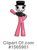 Pink Design Mascot Clipart #1565901 by Leo Blanchette