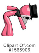 Pink Design Mascot Clipart #1565906 by Leo Blanchette