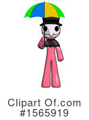Pink Design Mascot Clipart #1565919 by Leo Blanchette