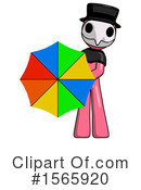 Pink Design Mascot Clipart #1565920 by Leo Blanchette