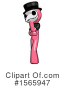 Pink Design Mascot Clipart #1565947 by Leo Blanchette