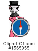 Pink Design Mascot Clipart #1565955 by Leo Blanchette