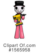 Pink Design Mascot Clipart #1565958 by Leo Blanchette