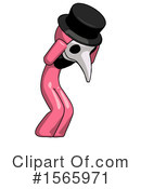 Pink Design Mascot Clipart #1565971 by Leo Blanchette