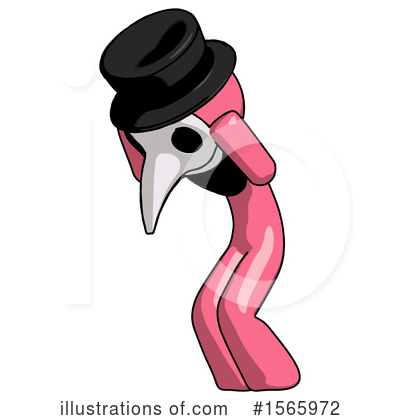 Royalty-Free (RF) Pink Design Mascot Clipart Illustration by Leo Blanchette - Stock Sample #1565972
