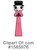 Pink Design Mascot Clipart #1565976 by Leo Blanchette