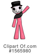 Pink Design Mascot Clipart #1565980 by Leo Blanchette