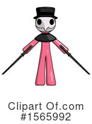 Pink Design Mascot Clipart #1565992 by Leo Blanchette