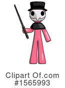 Pink Design Mascot Clipart #1565993 by Leo Blanchette
