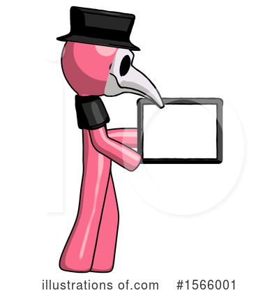 Royalty-Free (RF) Pink Design Mascot Clipart Illustration by Leo Blanchette - Stock Sample #1566001