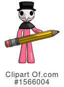 Pink Design Mascot Clipart #1566004 by Leo Blanchette