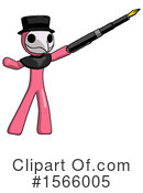 Pink Design Mascot Clipart #1566005 by Leo Blanchette