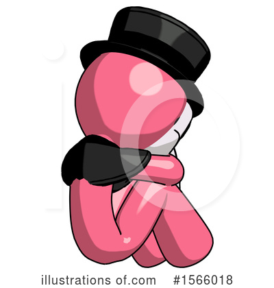 Royalty-Free (RF) Pink Design Mascot Clipart Illustration by Leo Blanchette - Stock Sample #1566018