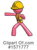 Pink Design Mascot Clipart #1571777 by Leo Blanchette