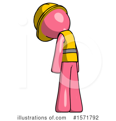 Royalty-Free (RF) Pink Design Mascot Clipart Illustration by Leo Blanchette - Stock Sample #1571792