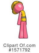 Pink Design Mascot Clipart #1571792 by Leo Blanchette