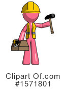 Pink Design Mascot Clipart #1571801 by Leo Blanchette