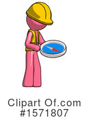 Pink Design Mascot Clipart #1571807 by Leo Blanchette