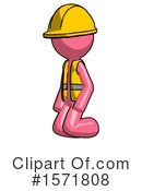 Pink Design Mascot Clipart #1571808 by Leo Blanchette