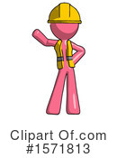 Pink Design Mascot Clipart #1571813 by Leo Blanchette