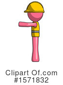 Pink Design Mascot Clipart #1571832 by Leo Blanchette