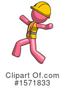 Pink Design Mascot Clipart #1571833 by Leo Blanchette