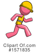 Pink Design Mascot Clipart #1571835 by Leo Blanchette